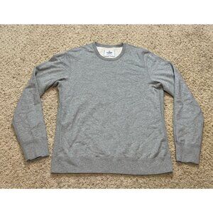 Reigning Champ Gray Midweight Terry Standard Crewneck Sweatshirt Size Medium EUC